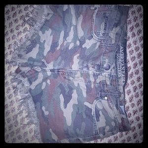 Camo shorts; cute and comfortable